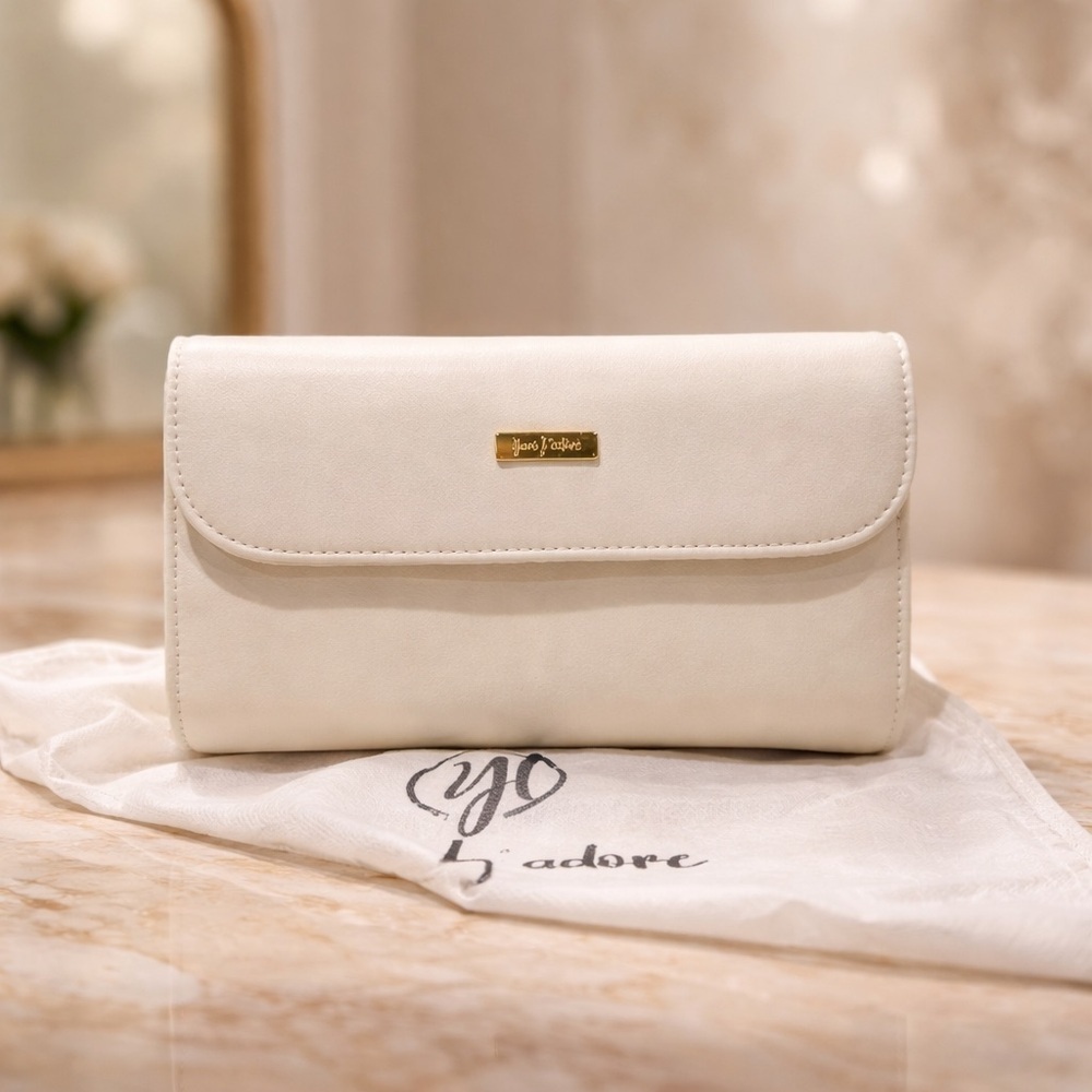 Ya I J’adore Beige Bliss Collection Crossbody Purse